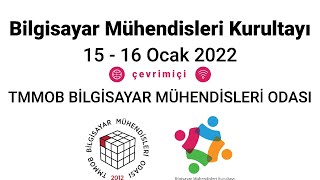 Bilgisayar Mühendisleri Kurultayı 1. Gün Oturumları - 15 Ocak 2022 Cumartesi