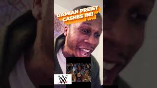 LIVE REACTION TO DAMIAN PRIEST WINNING THE WWE WORLD HEAVYWEIGHT CHAMPIONSHIP!!