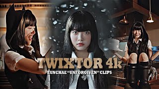 EUNCHAE "UNFORGIVEN" 4K TWIXTOR CLIPS