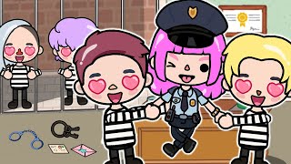 I'm The Only Girl In A Jail Full Of Boys ✨👩👑 Sad Story | Toca Life World | Toca Boca