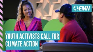 Youth activists demand climate action with host Karrueche Tran