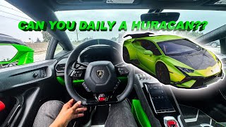 NEW insane Lambo Huracan Tecnica POV  [4k] ASMR