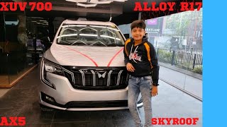 MAHINDRA XUV 700 AX5 AT 5 STR PETROL #PRICE:18.53 LAKHS.