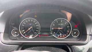 BMW 5 Series 520i F10 2.0 Startup Sequence