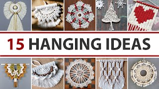 15 Hanging Macrame Ideas