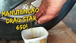 Dia de Mecânica: Troca Junta do Estator, Óleo e Filtro e Óleo do Cardan Drag Star 650 - Alemão Ride