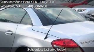 2005 Mercedes-Benz SLK SLK 350 2dr Convertible for sale in W