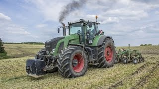 Setí kukuřice strip till 2015 Fendt 936 vario & Orthman 1tRIPr