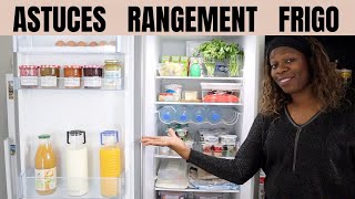 ASTUCES CONSEILS  TECHNIQUES RANGEMENT FRIGO | FRIDGE ORGANIZATION IDEAS | MA NOUVELLE ORGANISATION