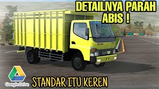 MOD BUSSID TERBARU $ TRUCK CANTER STANDARD DETAIL