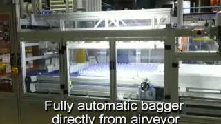 Fully automatic bagger directly from airveyor