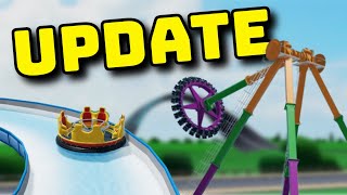 NEW Theme Park Tycoon 2 UPDATE | River Rapids & More!