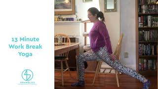 13 Minute At Your Desk Work Break Yoga Class