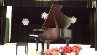 Part A of Dr. Bezerra's Piano Students Recital - December 2014 - 4:30 p.m.