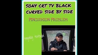 CRT TV  PANO AYUSIN ANG PINCUSHION PROBLEM tagalog tutorial