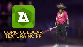 COMO COLOCAR TEXTURA NO FREE FIRE 2024 (PASSO A PASSO)