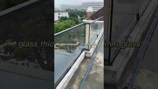 HDSAFE Balcony Railing U Channel Glass Railing Design Balustrade Glass