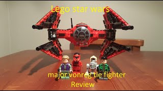 LEGO Star Wars Major Vonreg's TIE Fighter Review