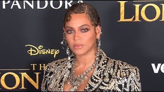 Beyonce Knowles arrives at The Lion King Premiere