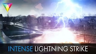 Lightning Strike VFX Tutorial | HitFilm Pro & Express