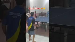 Smash Mantap 🔥 #pingpong #tabletennis #badminton #olahraga #challengematch #games #indonesiasports