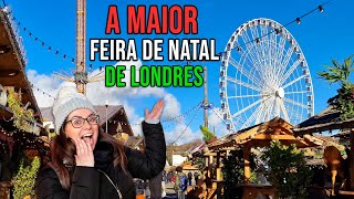 Natal em Londres, tradicional feira de Natal da Europa!