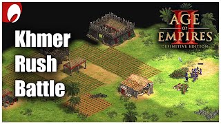 Khmer rush to Imperial Age - Age of Empires 2 Definitive Edition