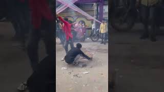 Funny Fire 🔥 Crackers Crowd  Incidence in Public #shorts #crackers