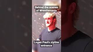 Pretty cool! #wwe #wrestlemania #loganpaul