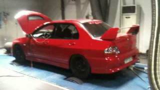 G.EVO8  on dyno