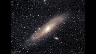 Live Stacking of the Andromeda Galaxy