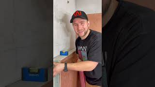 Big Homeowner Mistake when prepping this shower. #diy #youtubeshorts #diyshorts