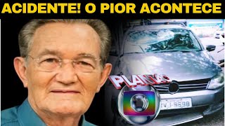 NOTÍCIA CHEGA: LÉO BATISTA AOS 90 ANOS SOFRE ACIDENTE DE CARRO NO RIO DE JANEIRO