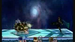 SSBB:Ike vs Bowser and ganondorf in LV 9