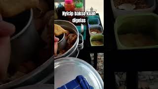 BAKSO KUAH DIGELAS PLASTIK #shorts #maenjajan #review