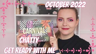 CHATTY GET READY WITH ME OCTOBER 2022 | TOP 3 IN EVERY CATEGORY OF MAKEUP | BPERFECT | Effys Place