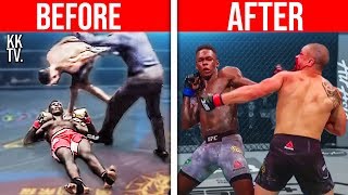 😱Before & After Fighting Israel Adesanya! (UFC)