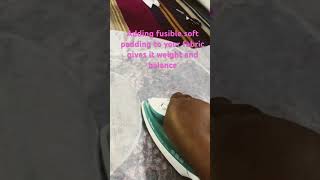 Dear tailor, Add padding to your fabrics🗣👂🏿#sewinglimited #tailoring