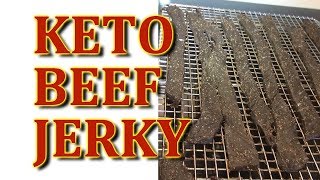 Easy Keto Beef Jerky (Dried 2 Methods)