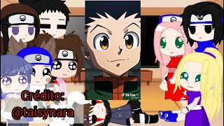 .|Amigos do Naruto reagindo a Naruto as Killua|. (Olhem a descrição)