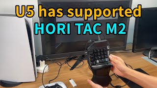 Besavior U5 has supported HORI TAC M2