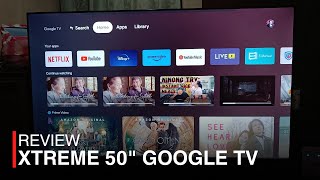 XTREME 50" GOOGLE TV (MF-5000GO) - A Great Value For Money Google TV