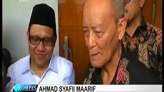 Ahmad Syafii Maarif tidak setuju Pipres Calon Tunggal Mantan Ketua Umum PP Muhamadiyah