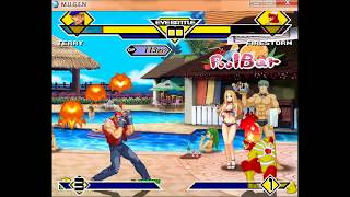 MUGEN Terry Bogard (me) VS Firestorm