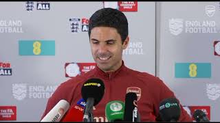 Mikel Arteta Pre-FA Community shield press conference | Manchester city vs Arsenal