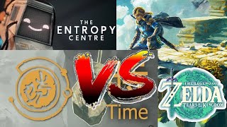 Who did Time Rewind puzzles better? ToTK or The Entropy Centre?