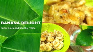 How To Make Banana Delight | No bake banana delight | Banana Delight | Banana dessert | Healthy