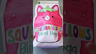 squishmallows blind bag 💛#blindbag #squishy #papercraft #papersquishy #diy #asmr #craft #unboxing