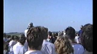 Air 2000 Boeing 757 and Spitfires - North Weald Fighter Meet - 17 May 1992