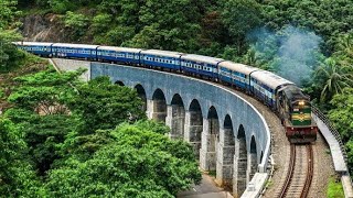 One Of The Most Scenic Railway Route Of Kerala:Punalur To Sengottai Journey Through Ghat Section